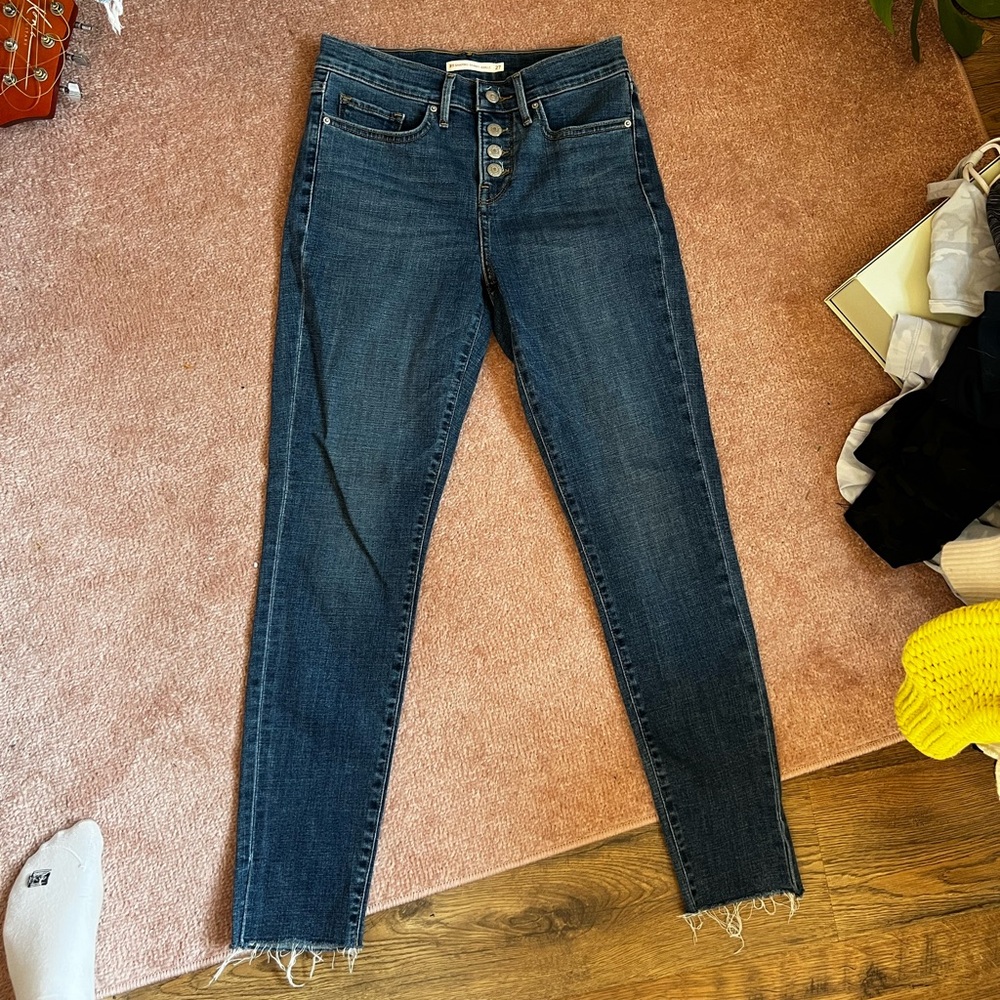 Levi's Women's Dark Blue Jeans